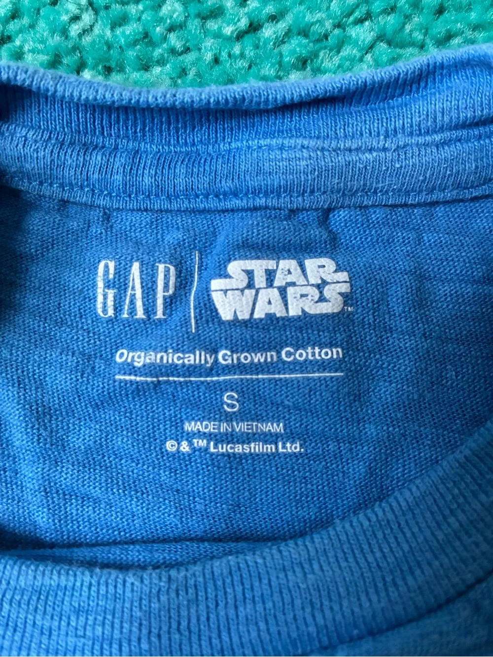 Gap x Star Wars R2-D2 and Grogu Tee (Blue/White) Size S (6-7)